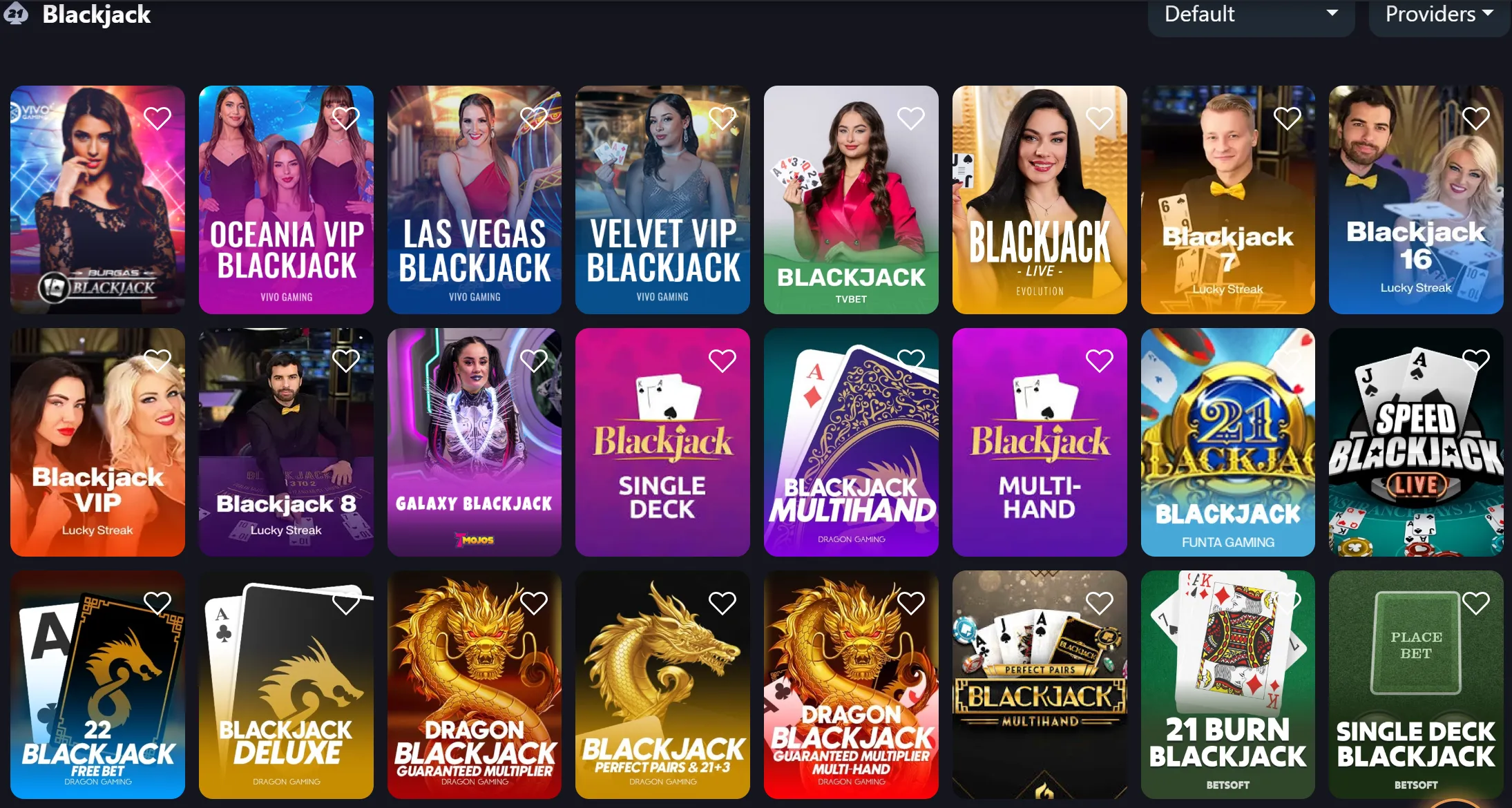 zangabet casino blackjack